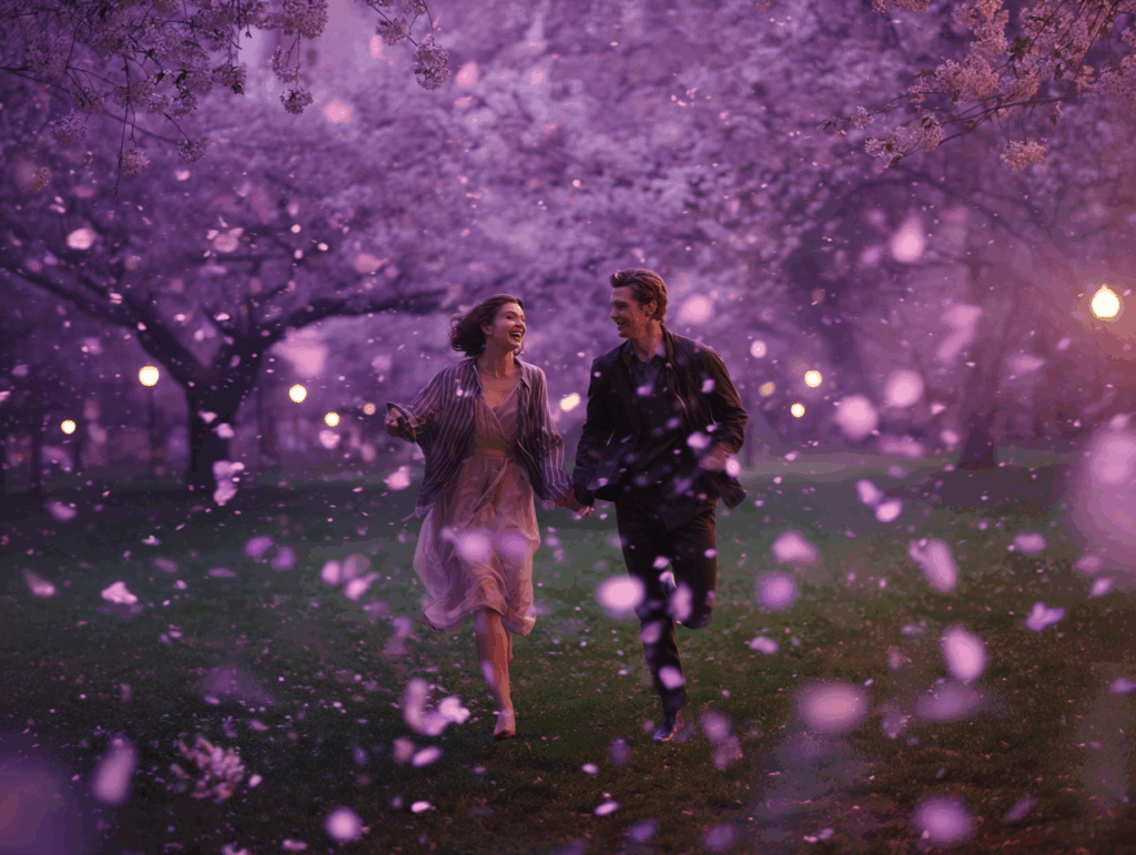 زوج خوشحال در حال صحبت برای شناخت قبل از ازدواج