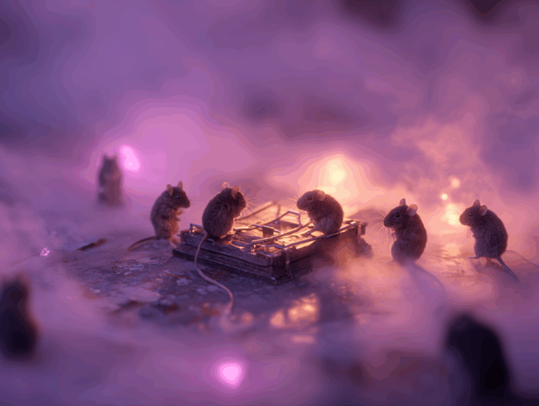 تله موش در خواب