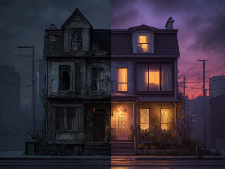 خانه قدیمی و خراب در رویا