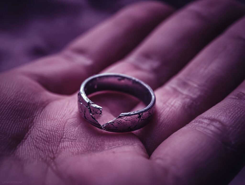 حلقه شکسته در خواب