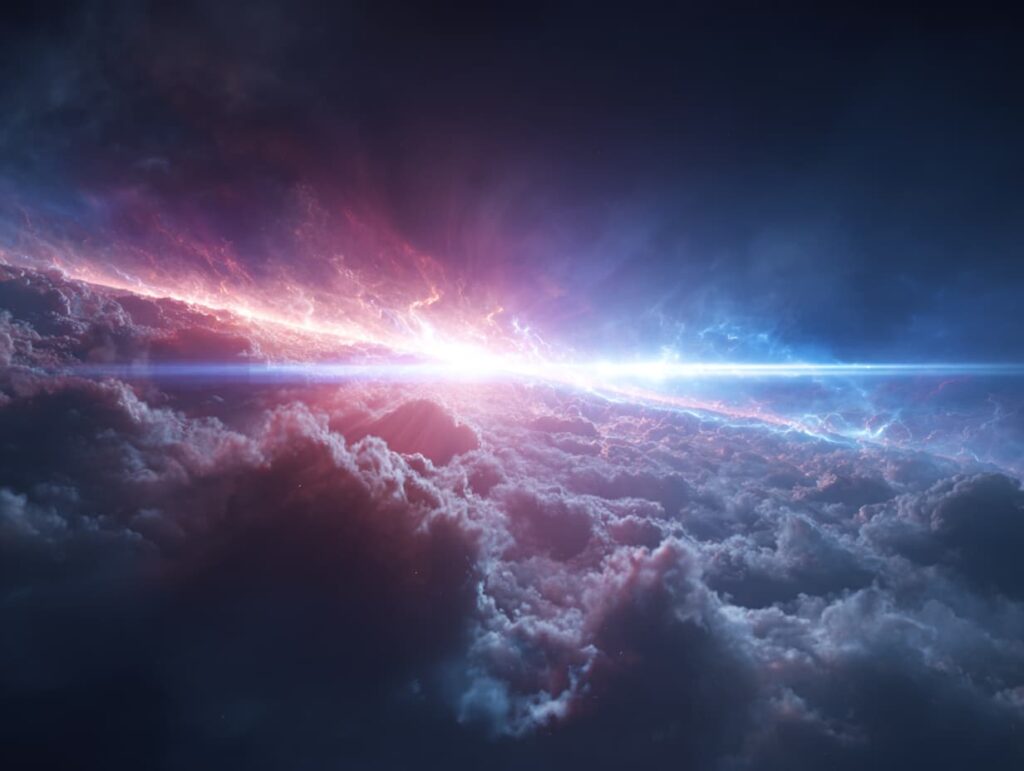 تصویر انتزاعی از دوگانگی و اتصال